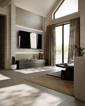 Интерьер гостиной  смотреть на Basicdecor