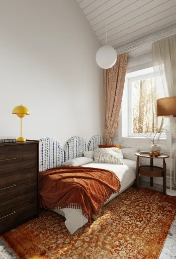 Интерьер спальни  смотреть на Basicdecor