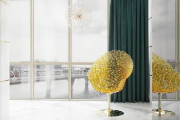 Интерьер столовой в бионике смотреть на Basicdecor