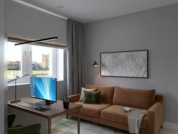 Интерьер кабинета  смотреть на Basicdecor