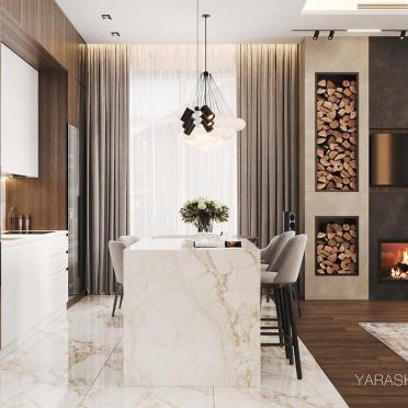 Интерьер кухни  смотреть на Basicdecor
