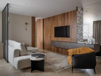 Интерьер гостиной  смотреть на Basicdecor