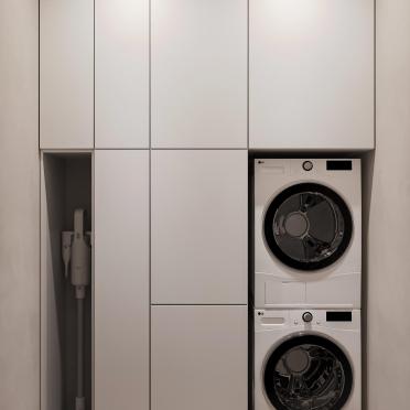 Интерьер ванной с постирочной  смотреть на Basicdecor
