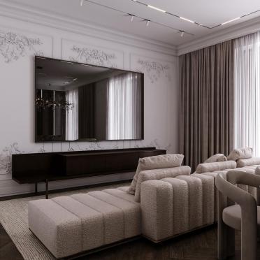 Интерьер гостиной  смотреть на Basicdecor