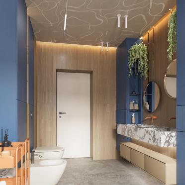 Интерьер ванной  смотреть на Basicdecor
