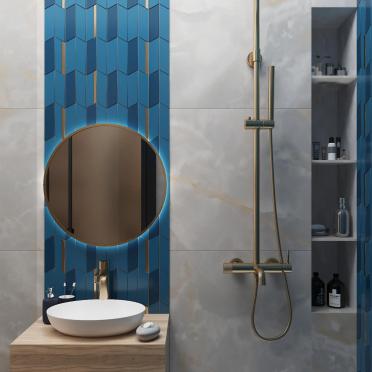 Интерьер ванной  смотреть на Basicdecor