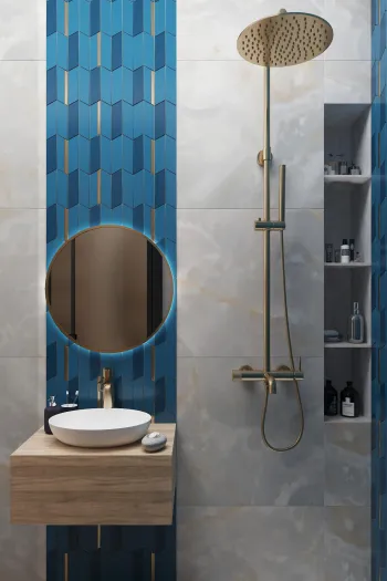 Интерьер ванной  смотреть на Basicdecor