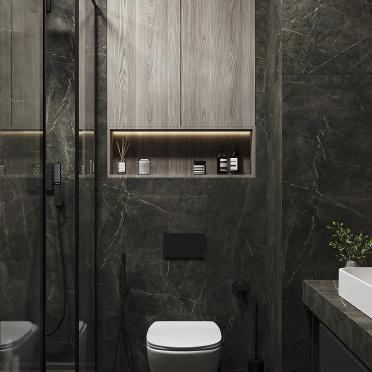 Интерьер ванной  смотреть на Basicdecor