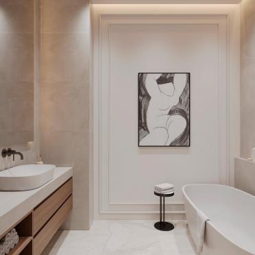 Интерьер ванной  смотреть на Basicdecor