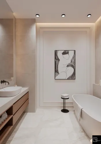Интерьер ванной  смотреть на Basicdecor