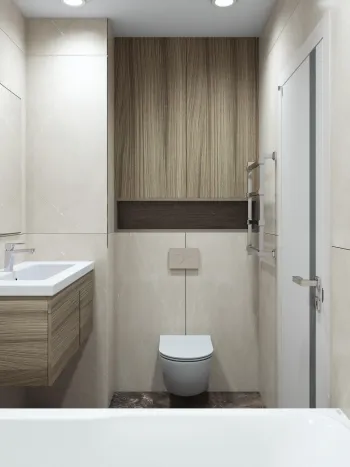 Интерьер ванной  смотреть на Basicdecor
