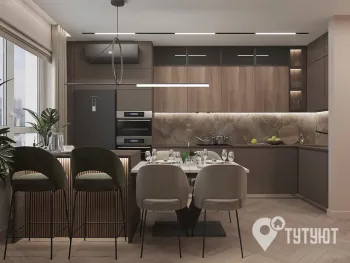 Интерьер кухни в современном стиле смотреть на Basicdecor