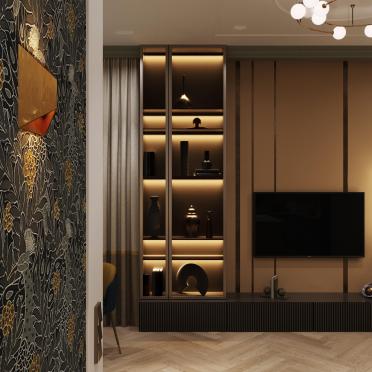 Интерьер гостиной  смотреть на Basicdecor