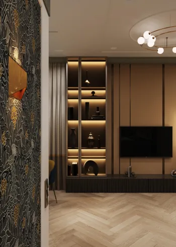 Интерьер гостиной  смотреть на Basicdecor