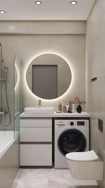 Интерьер ванной  смотреть на Basicdecor