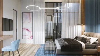Интерьер спальни  смотреть на Basicdecor