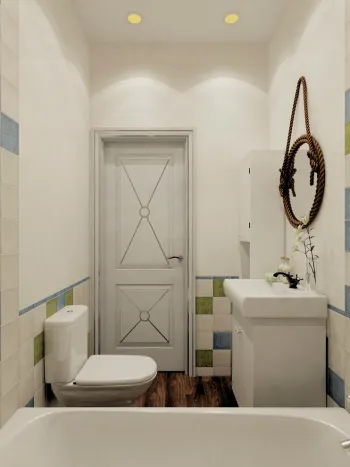 Интерьер ванной  смотреть на Basicdecor