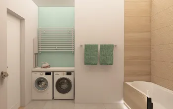 Интерьер ванной  смотреть на Basicdecor