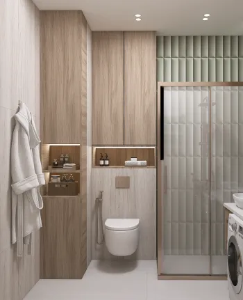 Интерьер ванной  смотреть на Basicdecor