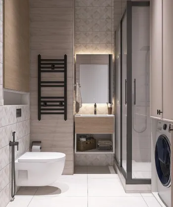 Интерьер ванной  смотреть на Basicdecor