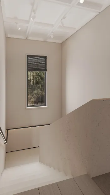 Интерьер с жалюзи и дверными жалюзи  смотреть на Basicdecor