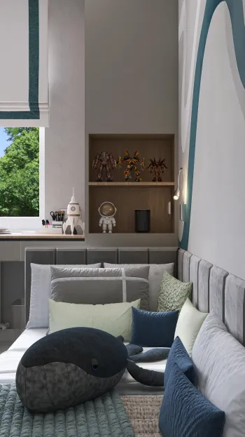 Интерьер детской  смотреть на Basicdecor