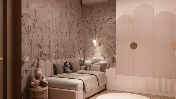 Интерьер детской с для девочки  смотреть на Basicdecor