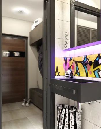 Интерьер прихожей  смотреть на Basicdecor