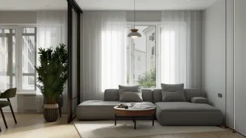 Интерьер гостиной  смотреть на Basicdecor