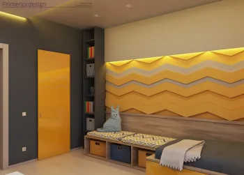 Интерьер детской в современном стиле смотреть на Basicdecor