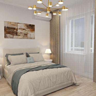 Интерьер спальни cветильниками над кроватью  смотреть на Basicdecor