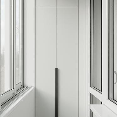 Интерьер с окном и балконом в стиле фьюжн смотреть на Basicdecor