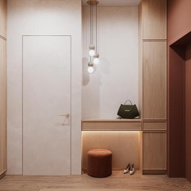 Интерьер прихожей с подсветкой светодиодной и с подсветкой  смотреть на Basicdecor