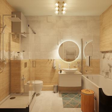 Интерьер ванной  смотреть на Basicdecor