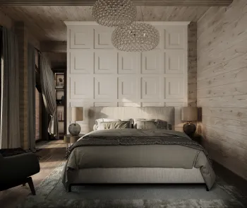 Интерьер спальни  смотреть на Basicdecor