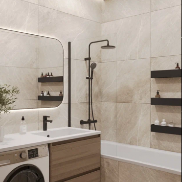Интерьер ванной  смотреть на Basicdecor