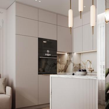 Интерьер кухни в современном стиле смотреть на Basicdecor