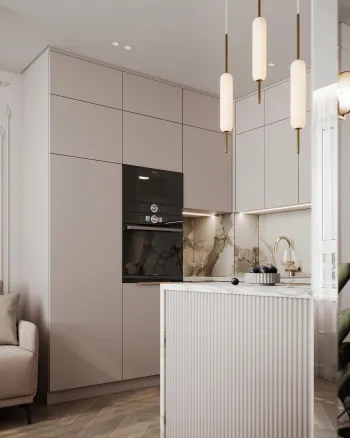 Интерьер кухни в современном стиле смотреть на Basicdecor