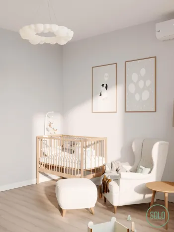 Интерьер детской с для девочки и для новорожденных  смотреть на Basicdecor