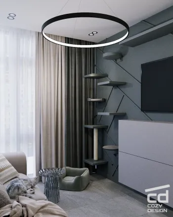 Интерьер гостиной  смотреть на Basicdecor