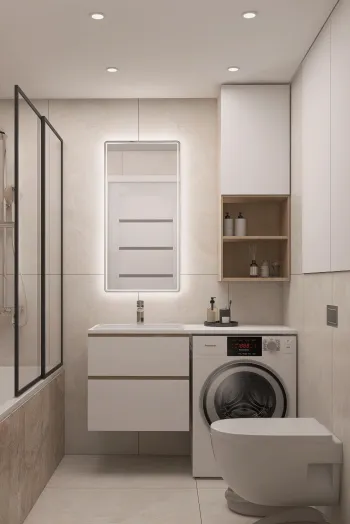 Интерьер ванной  смотреть на Basicdecor