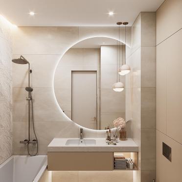 Интерьер ванной  смотреть на Basicdecor