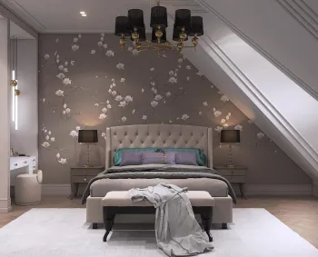 Интерьер спальни  смотреть на Basicdecor