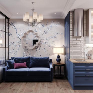 Интерьер гостиной  смотреть на Basicdecor