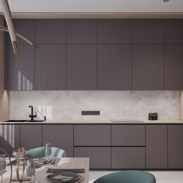 Интерьер кухни в современном стиле смотреть на Basicdecor