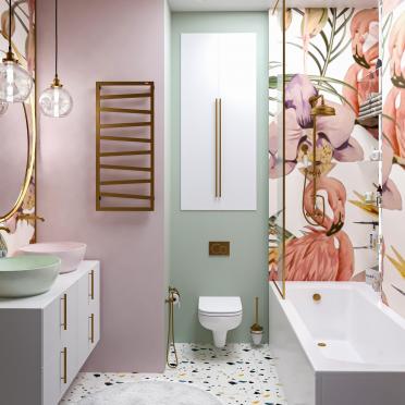 Интерьер ванной  смотреть на Basicdecor