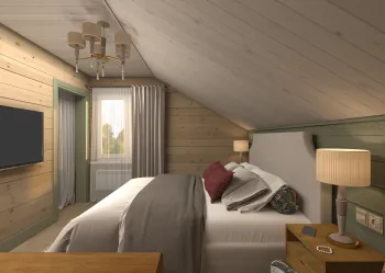 Интерьер спальни  смотреть на Basicdecor