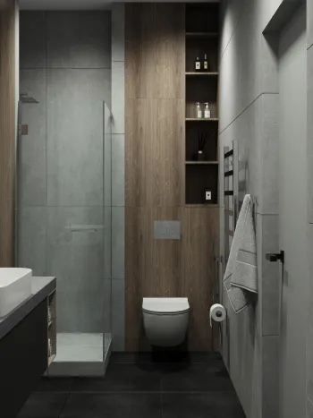Интерьер ванной  смотреть на Basicdecor