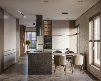 Интерьер кухни  смотреть на Basicdecor