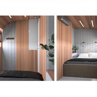 Интерьер спальни  смотреть на Basicdecor